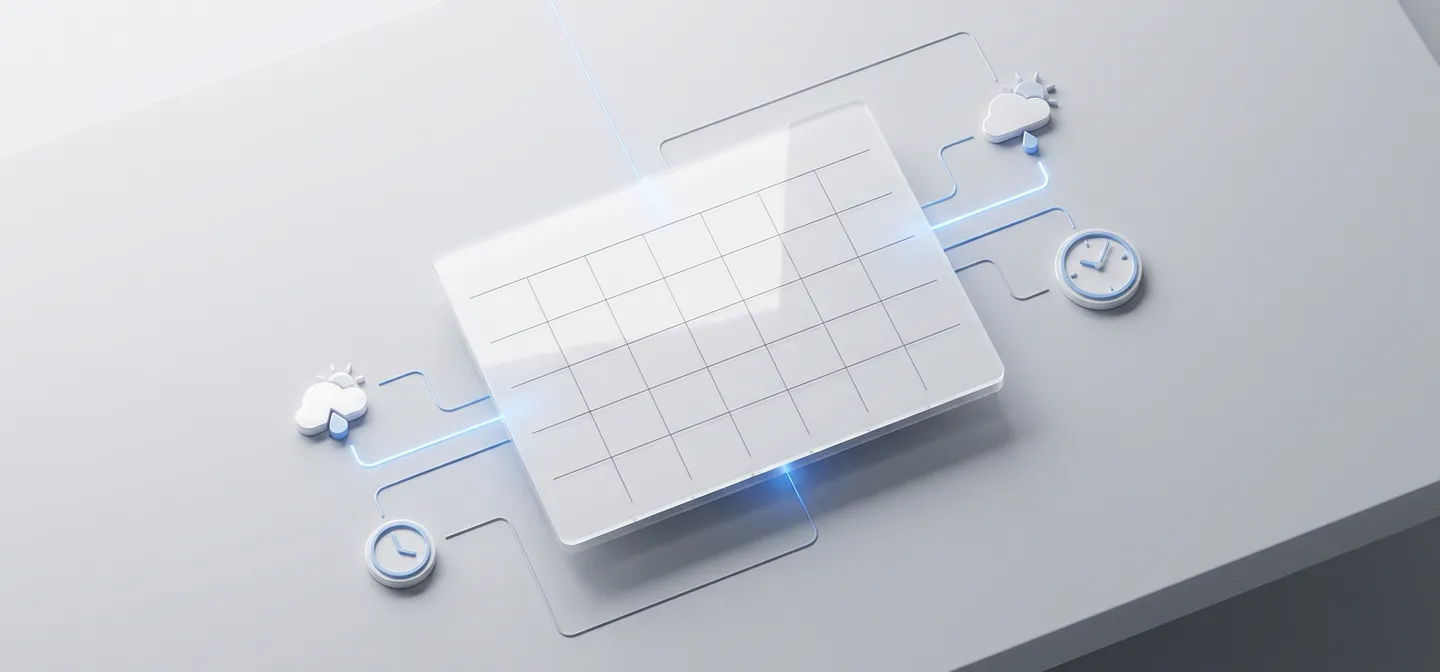 Kunnen externe factoren automatisch in planningen worden meegenomen?